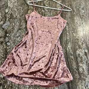 Velvet Mini Dress